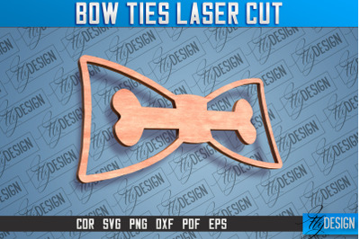 Bow Ties Laser Cut | Laser Cut SVG Design | CNC files