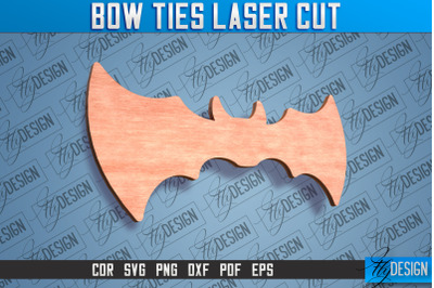 Bow Ties Laser Cut | Laser Cut SVG Design | CNC files