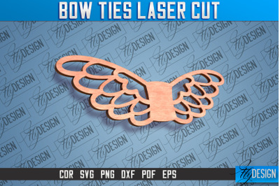 Bow Ties Laser Cut | Laser Cut SVG Design | CNC files