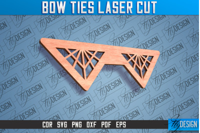 Bow Ties Laser Cut | Laser Cut SVG Design | CNC files