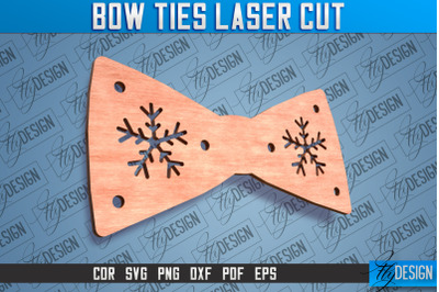 Bow Ties Laser Cut | Laser Cut SVG Design | CNC files