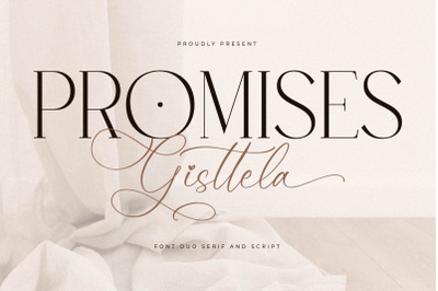 承诺Gisttela Font Duo