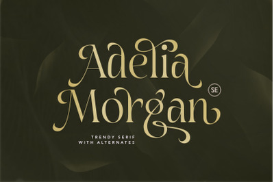 Adelia Morgan - Trendy Serif