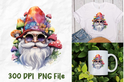 Rainbow Hippie Retro Gnome Sunglasses