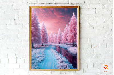 Winter Magic Wonderland Wall Art