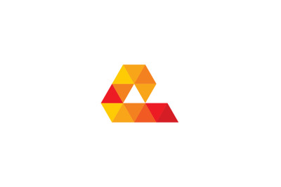 A Letter Logo, A Logo, Abstract Logo