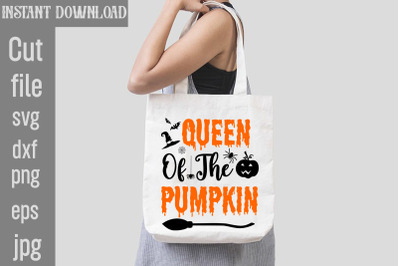 Queen Of The Pumpkin SVG cut file&2C;Halloween Svg Disney&2C; Halloween Svg
