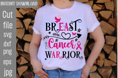 Breast Cancer Warrior SVG cut file&2C;Breast Cancer SVG Designs&2C; Digital