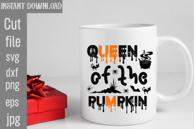 Queen Of The Pumpkin SVG cut file&2C;Halloween Svg Disney&2C; Halloween Svg