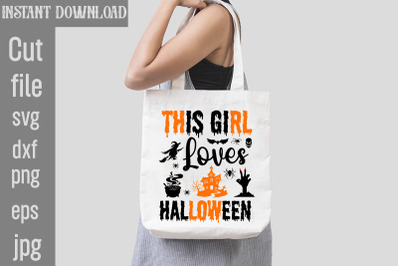 This Girl Loves Halloween SVG cut file&2C;Halloween Svg Disney&2C; Halloween