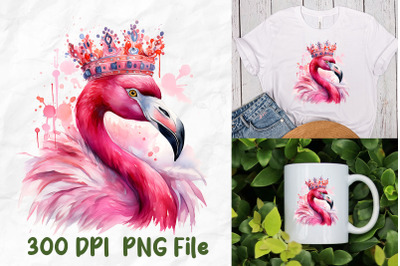 Pink Flamingo Beautiful Gorgeous Crown