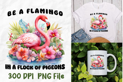 Be A Flamingo In A Flock Of Pigeons