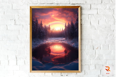 Amazing Winter-Themed Wall Art