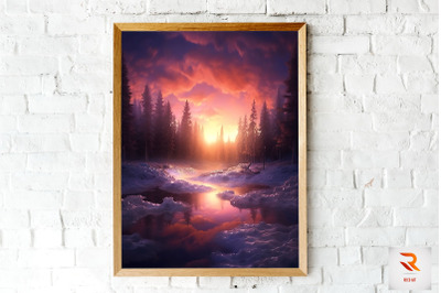 Amazing Winter-Themed Wall Art