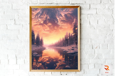 Amazing Winter-Themed Wall Art