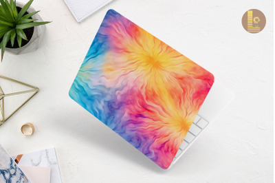 Beautiful Gradient Tie Dye Laptop Skin