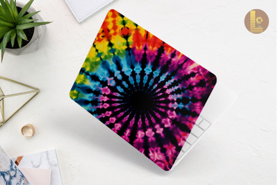 Vibrant Hippie Tie Dye Laptop Skin