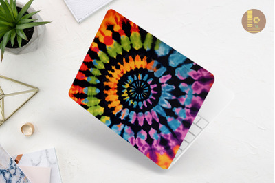Vibrant Hippie Tie Dye Laptop Skin