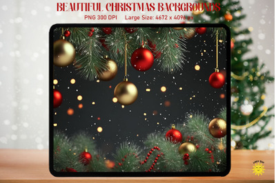 Shimmering Christmas Background