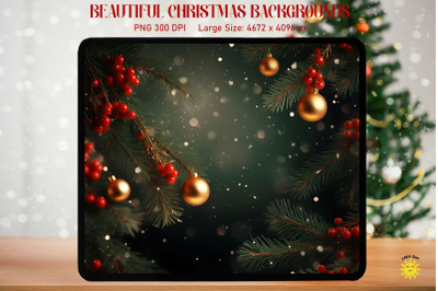 Shimmering Christmas Background