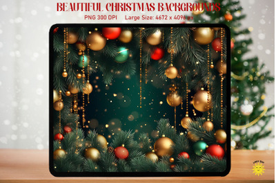 Shimmering Christmas Background