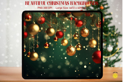 Shimmering Christmas Background