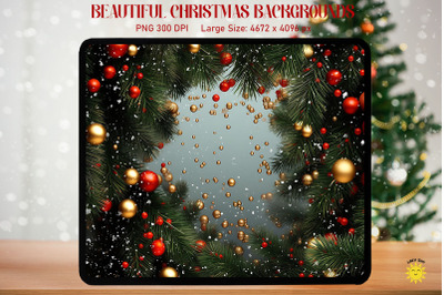 Shimmering Christmas Background