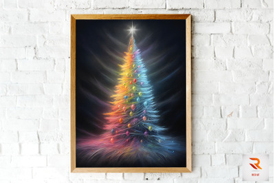 Amazing Christmas Tree Wall Art