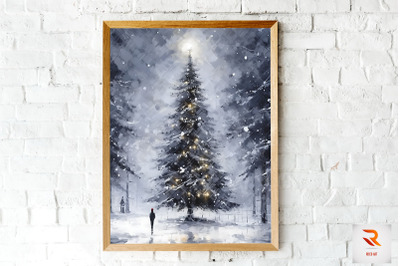 Amazing Christmas Tree Wall Art