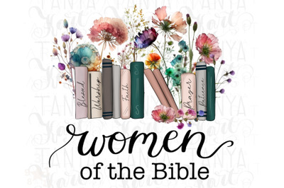 Women of The Bible Png for Sublimation