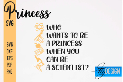 Princess SVG | Funny Girl Quotes SVG v.2