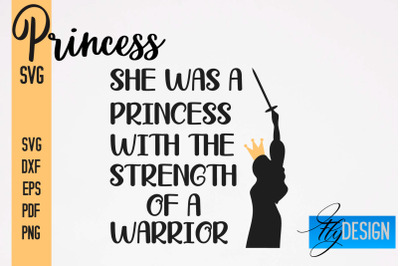 Princess SVG | Funny Girl Quotes SVG v.2