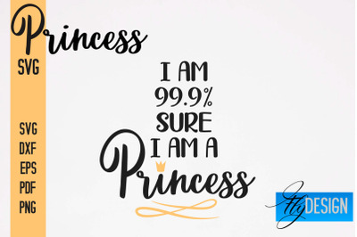 Princess SVG | Funny Girl Quotes SVG v.2