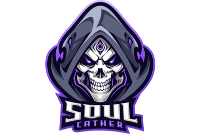 Soul cather esport mascot logo design