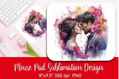 Kiss Mouse Pad Sublimation PNG