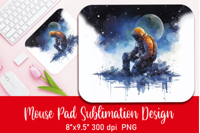 Space Mouse Pad Sublimation PNG