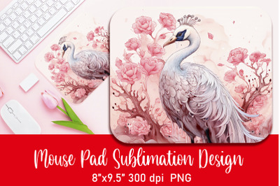 Peacock, Firebird Mouse Pad Sublimation PNG