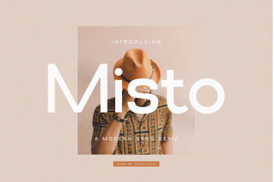 Misto || Modern sans