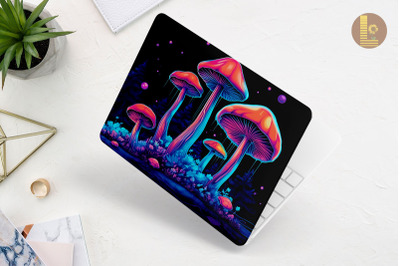 Giant Mushroom Forest Laptop Skin