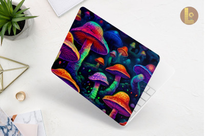 Strafarius Cubensis Mushroom Laptop Skin