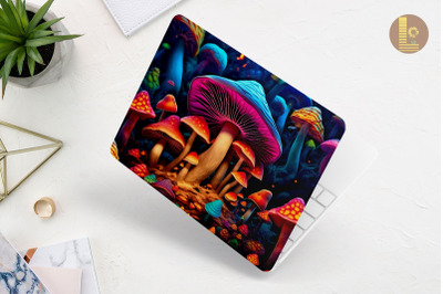 Strafarius Cubensis Mushroom Laptop Skin