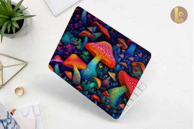 Strafarius Cubensis Mushroom Laptop Skin