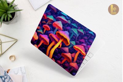 Strafarius Cubensis Mushroom Laptop Skin