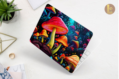 Strafarius Cubensis Mushroom Laptop Skin