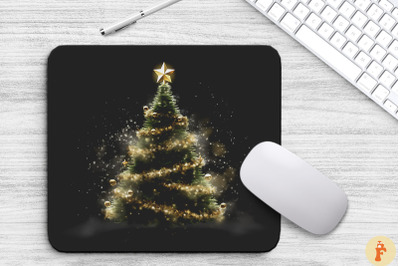 Luxury Christmas Tree Mouse Pad
