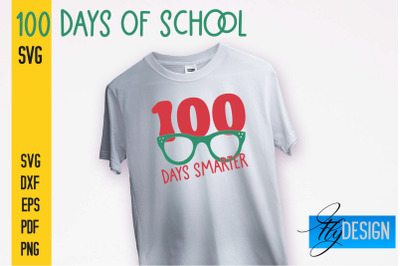 100 days of school SVG | Funny Quotes SVG Design | School SVG&nbsp;