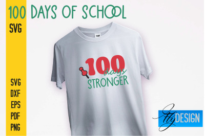 100 days of school SVG | Funny Quotes SVG Design | School SVG&nbsp;