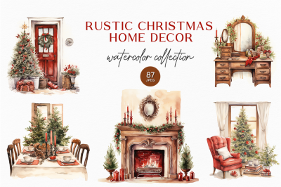 Rustic Christmas Home Decor