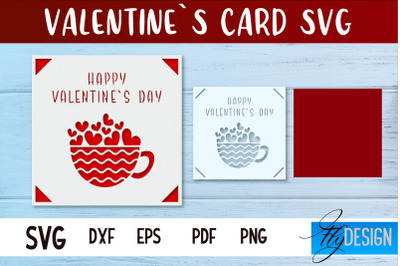 Valentines Card SVG | Gift Card SVG