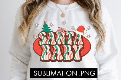 Santa Baby Sublimation PNG